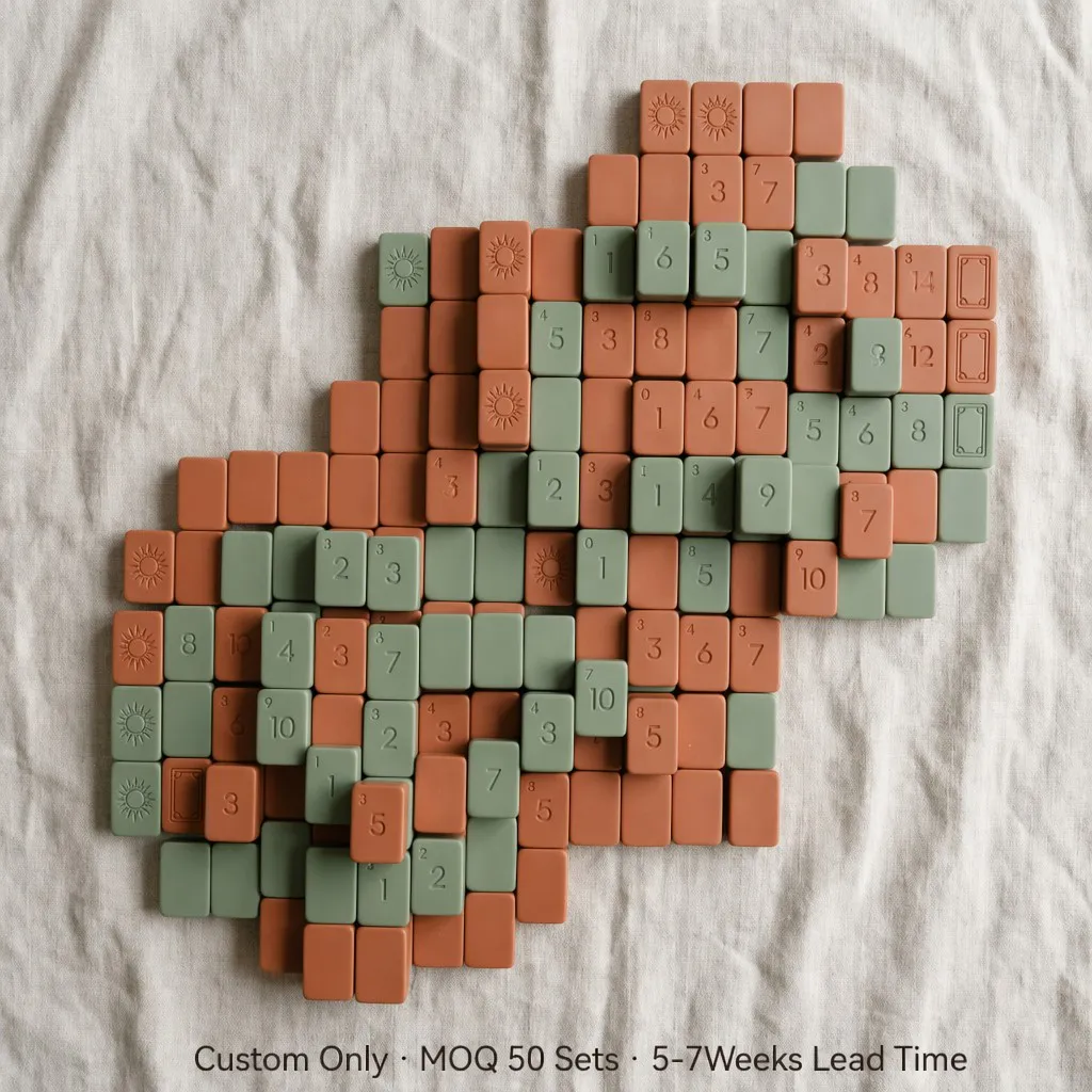 Luxury Acrylic Mahjong Sets – 166 Tiles for B2B Supply