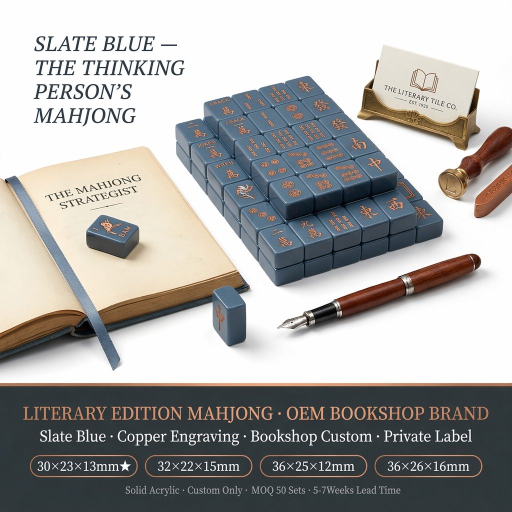 Modern Acrylic Mahjong Sets – 166 Tiles for B2B Supply