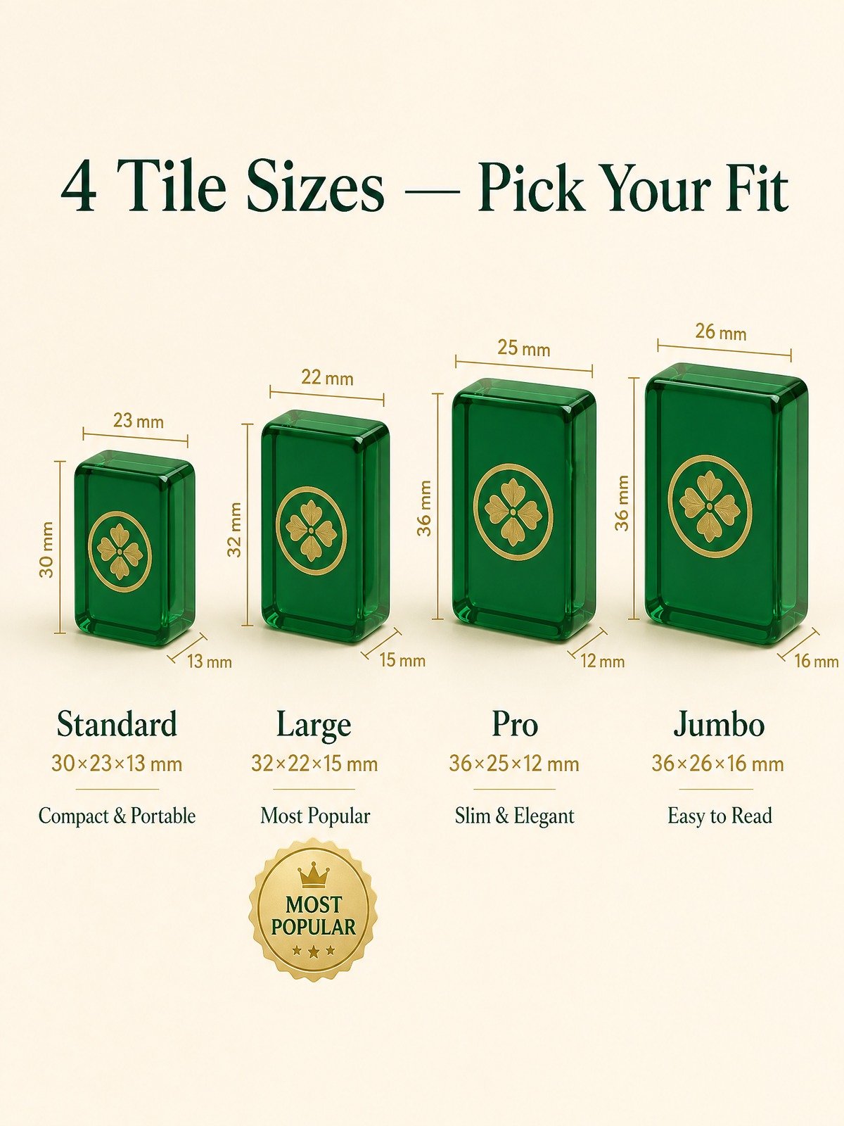 Green Acrylic Mahjong Sets – 160 Tiles for B2B Supply — production and detail photo