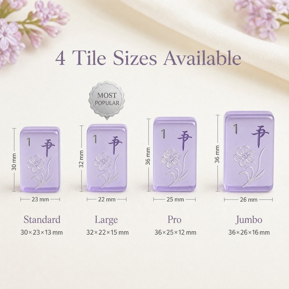 4-Layer Acrylic Mahjong Sets – 160 Tiles for B2B Supply (CS-118) — view 3