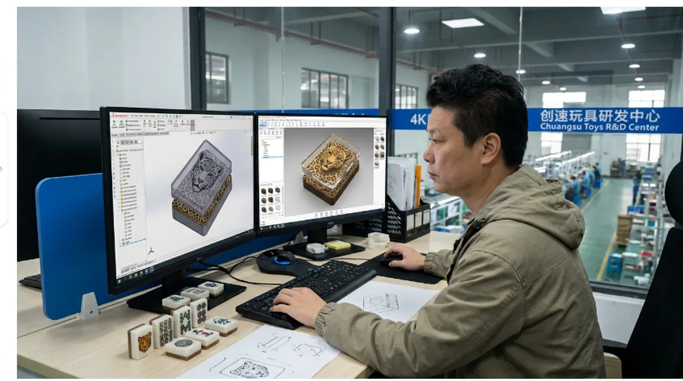 MahjongSupplier — Taishan Chuangsu Toys mahjong factory, Guangdong